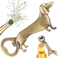 Apribottiglie bassotto vintage salsiccia cane birra ooeners accessori bar gadget