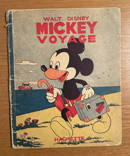 Walt Disney - MICKEY voyage - Hachette 1948 - Originale ! (143B)