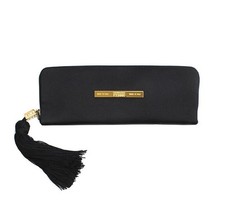 GF FERRE' Gianfranco Ferré Black Satin Evening Clutch 41619785