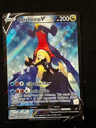 Pokémon garchomp holo - v, ultra