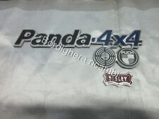 FIAT PANDA 4X4 SISLEY SCRITTA STEMMA SIGLA BAULE COFANO BADGE EMBLEM SCRIPT NEW!