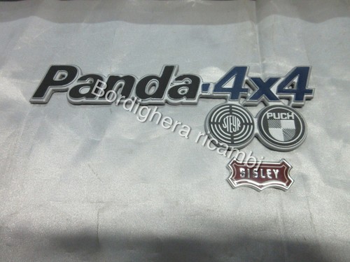 Fiat panda 4x4 sisley - panda, scritta