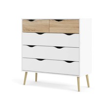 Cassettiera modello Oslo con 5