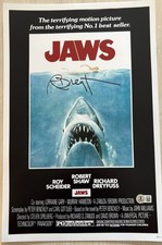 RICHARD DREYFUSS firmato JAWS