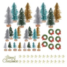  1 set di alberi di Natale