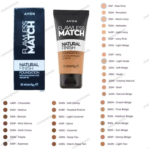 Fondotinta avon flawless - fondotinta,