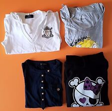 3 FELPE CON CAPPUCCIO + MAGLIA DA BAMBINA / RAGAZZA TAGLIA L (12 ANNI)