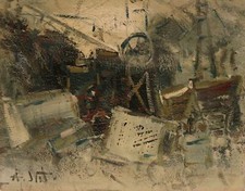 Painting Gemalt DIPINTO OLIO