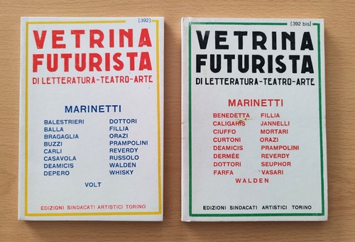 Vetrina futurista - futurista, di
