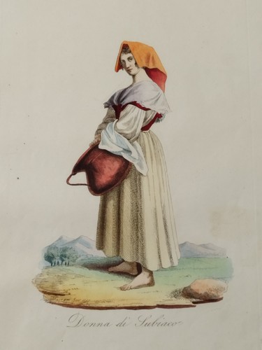 Antica stampa colori - a,