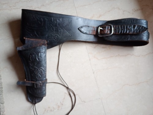 Cinturone vintage cuoio di - in,