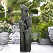 Fontana a cascata con finitura