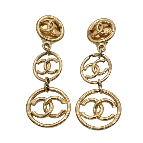 Orecchini chanel con clip a - orecchini,