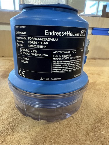 Endress hauser soliwave fdr56 - endress+hauser,