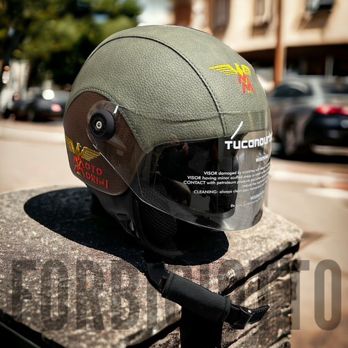 Casco vintage pelle - casco,