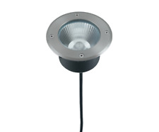 INTEC - FARETTO CALPESTABILE 10W ROTONDO IN ACCAIO LUCE NATURALE 14CM IP67