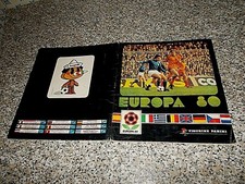 ALBUM figurine EUROPA 80 PANINI COMPLETO ORIGINALE MB/OTTIMO TIPO CALCIATORI