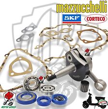KIT ALBERO MOTORE MAZZUCCHELLI CUSCINETTI SKF VESPA ET3 125 PRIMAVERA CONO 19