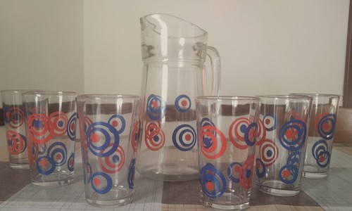 Set bicchieri con caraffa - con,
