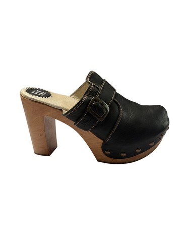 Zoccoli legno con - zoccoli,