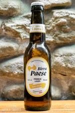 Birra Paese Bionda Lager chiara Artigianale Anima 33c 4,2% per sempre italiana