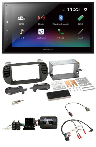 Pioneer usb bluetooth dab 2din - pioneer,