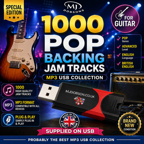 1000 guitar backing tracks - tracks, mp3