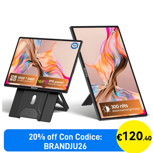 Blackview table9 monitor - blackview, 16''