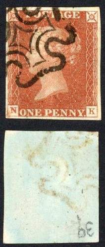 1841 penny rosso - penny, piatto