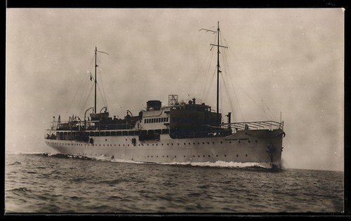 Cartolina nave passeggeri