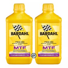 2X BARDAHL MTF 75W80 GL-4 1 LT