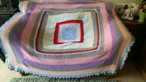 Coperta vintage nonna quadrata - coperta,