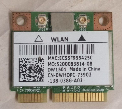 Dell dw1501 broadcom - dw1501,