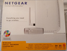 NETGEAR DG834G IT 54MBPS WIRELESS ADSL2+ MODEM ROUTER 2.4 ghz