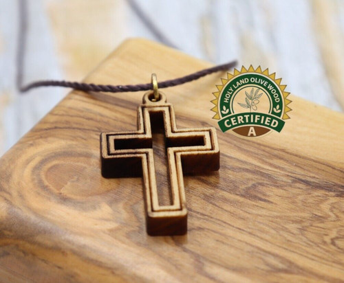 Collana con ciondolo croce - , in