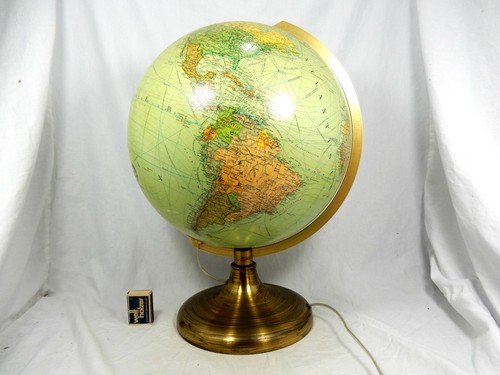 Raro bellissimo mappamondo - , di