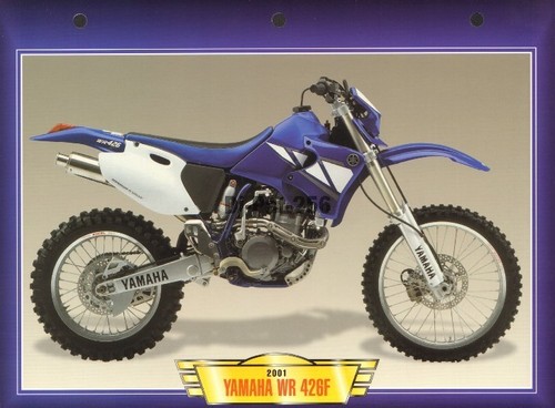 Fiche moto yamaha 426 f - fiche, :