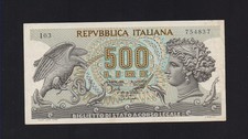 Italia 500 lire aretusa - italia,
