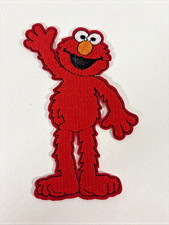Elmo embroidered iron patch - elmo,