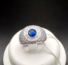 ANELLO COCKTAIL IN ORO BIANCO