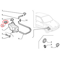 GUARNIZIONE TAPPO VASCHETTA
