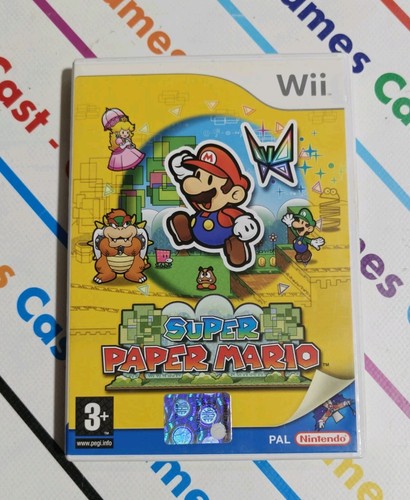 Super paper mario nintendo wii - super,