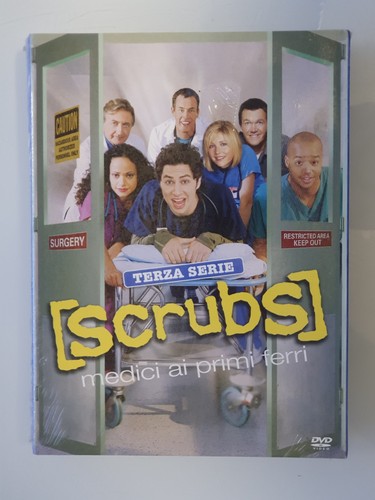 Dvd sealed serie scrubs - dvd,