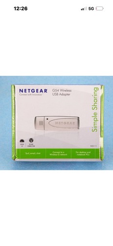 Nuovo netgear wg111 g54 - nuovo,