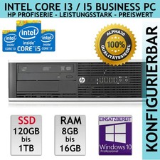 HP Compaq 6200 Pro SFF Fino Intel i7/1TB SSD 16GB DDR3 Win10 PC Conveniente