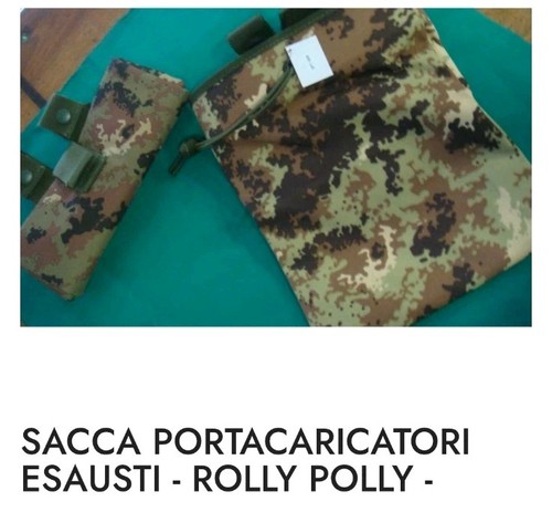 Sacca portacaricatori esausti - sacca,
