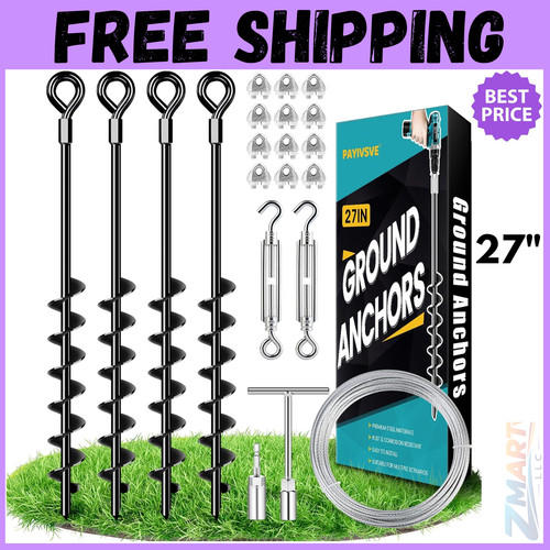 Ground anchors heavy duty - anchors,