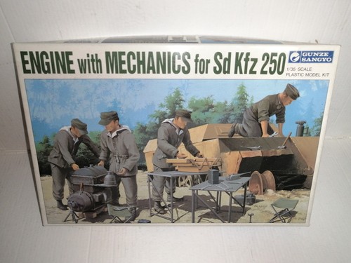 Gunze sangyo engine with - 1/35,