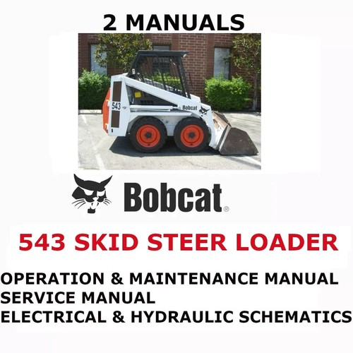 Bobcat 543 skid steer - bobcat, loader