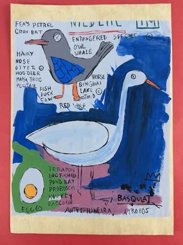 Jean michel basquiat disegno - jean-michel,